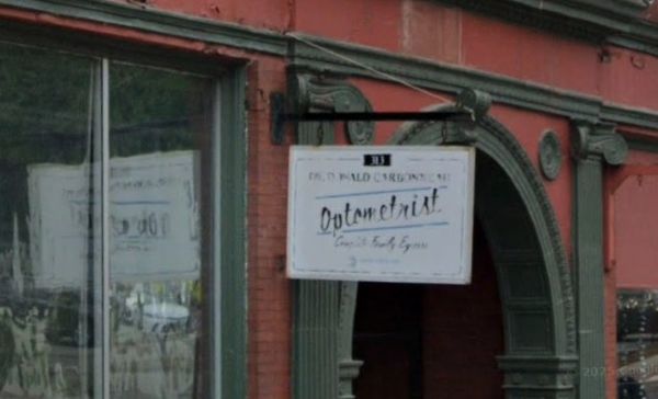 Optometrist Donald Carbonneau at 313 Water St in Augusta, Maine